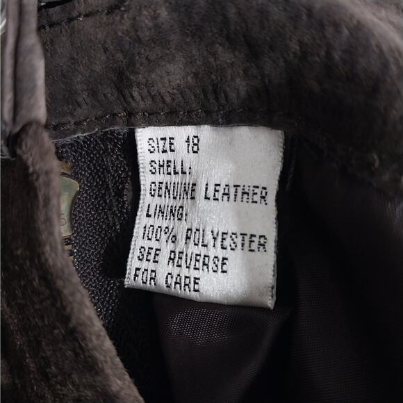 NWT! FASHION BUG! COCOA BROWN GENUINE SUEDE LEATHER PENCIL STYLE SKIRT! SZ 18 - Picture 10 of 12